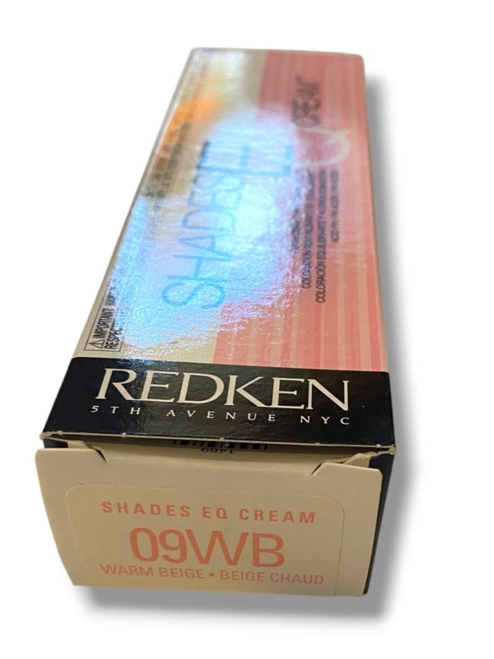 Redken New Shades EQ Cream 09WB Warm Beige 2.1 oz Color Equalizing Conditioner